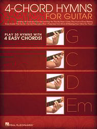 cover 4-Chord Hymns for Guitar Guitar and Fretted sheet music cover
